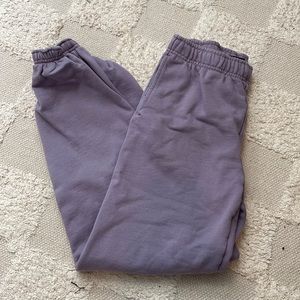 aritzia/TNA extra fleece mega sweatpant, regular length - purple